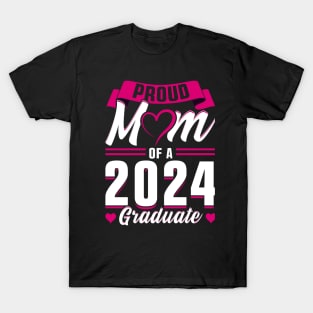 Class of 2024 Senior Gifts Funny Senior Mom T-Shirt